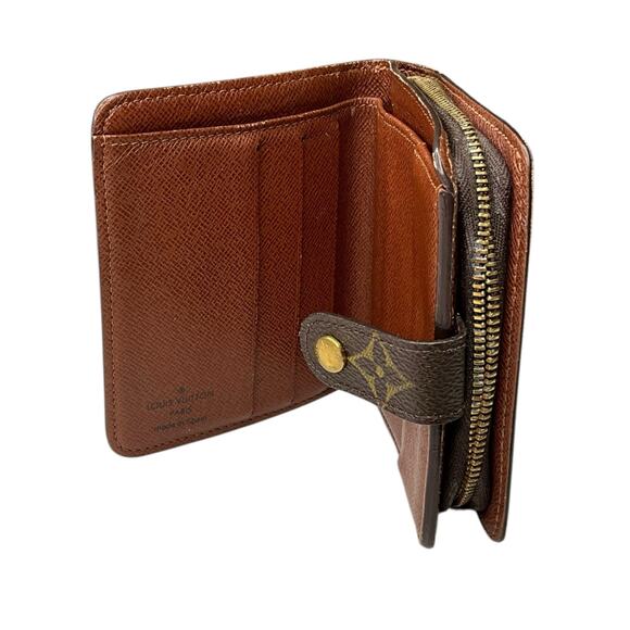 937. Louis Vuitton Monogram Bifold Wallet with Coin Pouch - Picture 3 of 6